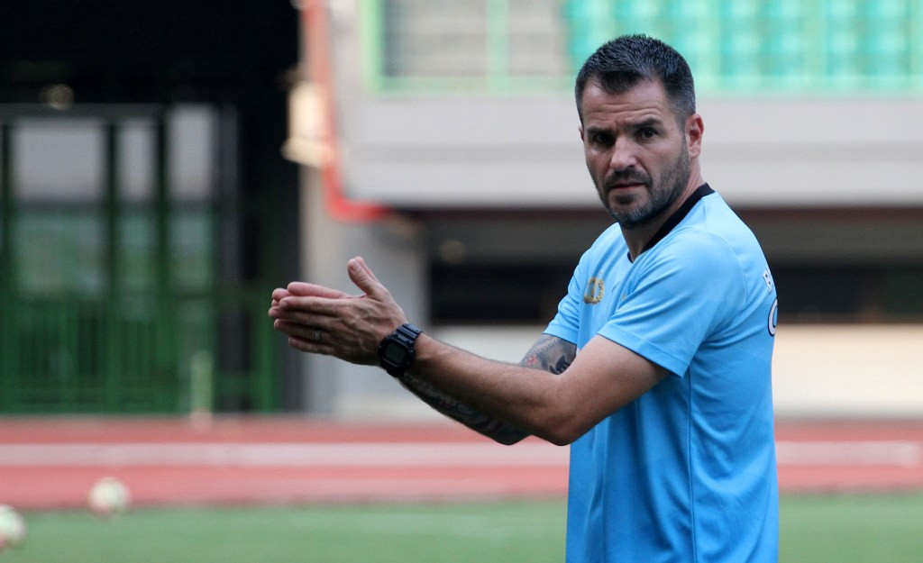 Pelatih Bhayangkara FC Simon McMenemy (Dok. Media BFC)