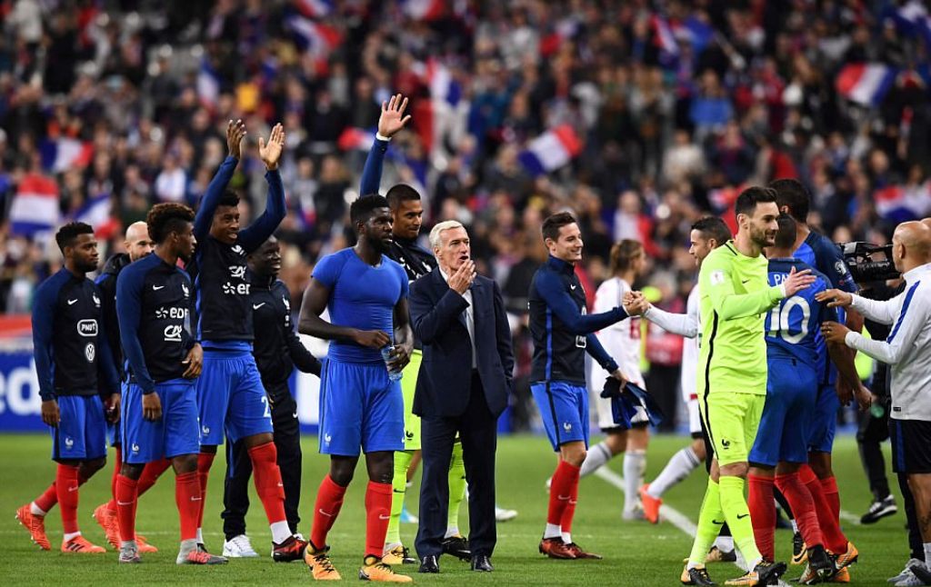 Timnas Prancis berhasil lolos ke Piala Dunia 2018. (Foto: AFP)