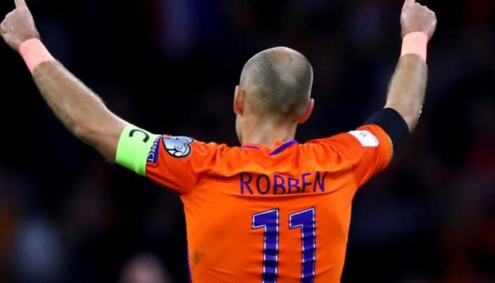 Gagal Lolos ke Piala Dunia 2018, Robben Mundur dari Timnas Belanda