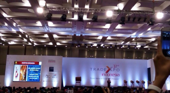 Presiden Jokowi Resmikan Trade Expo 2017