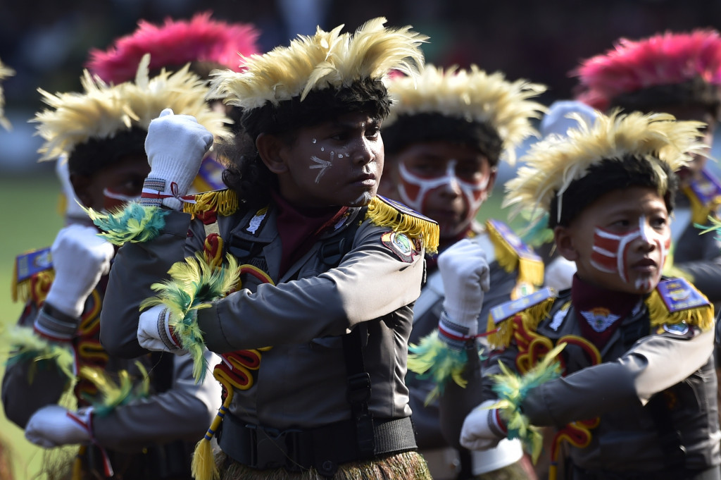 Warga Papua. Antara Foto