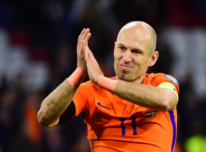 Arjen Robben dalam Angka
