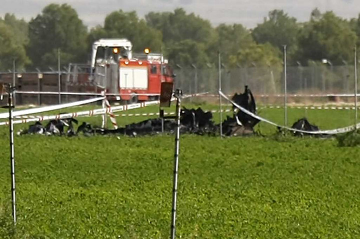 Pesawat Tempur Spanyol Jatuh, Pilot Tewas
