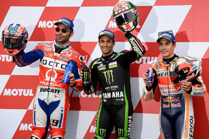 Zarco Rebut Pole MotoGP Jepang, Marquez Ketiga