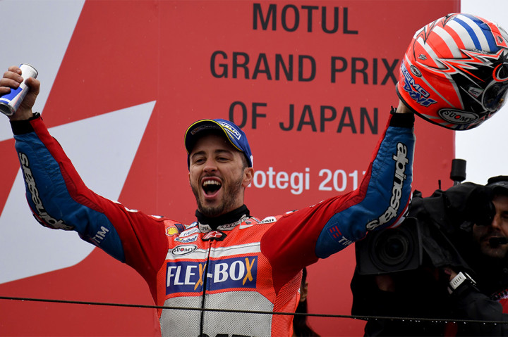 Dovizioso Juarai MotoGP Jepang