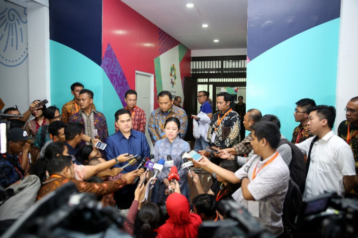 Menko PMK Optimistis Persiapan Asian Games 2018 Sesuai Target