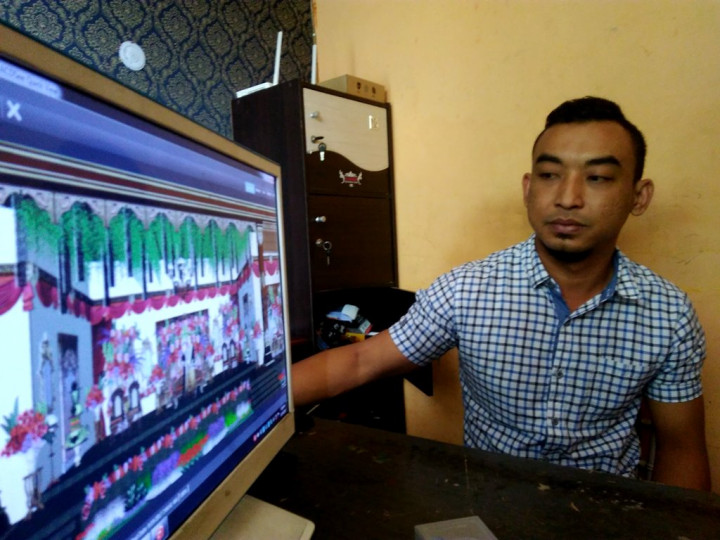 Dekorasi Pernikahan Kahiyang-Bobby Mulai Dipasang Dua Hari Sebelum Acara