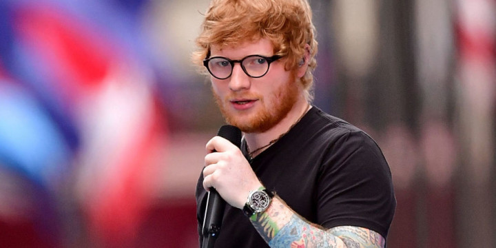 Ed Sheeran Alami Kecelakaan saat Bersepeda