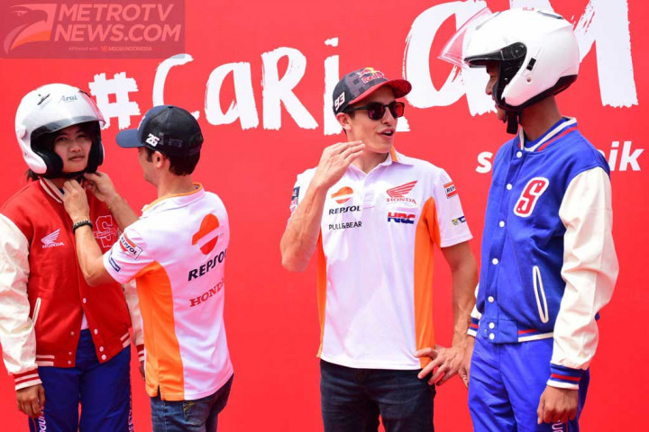 Marquez dan Pedrosa Kampanye #Cari_Aman