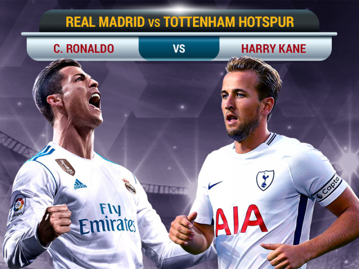 Infografik: Adu Tajam Ronaldo vs Kane