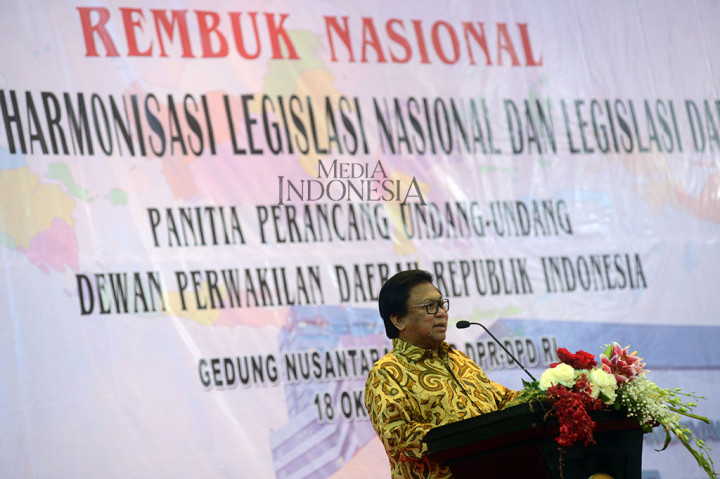 DPD Gelar Rembuk Nasional untuk Bangun Harmonisasi Legislasi