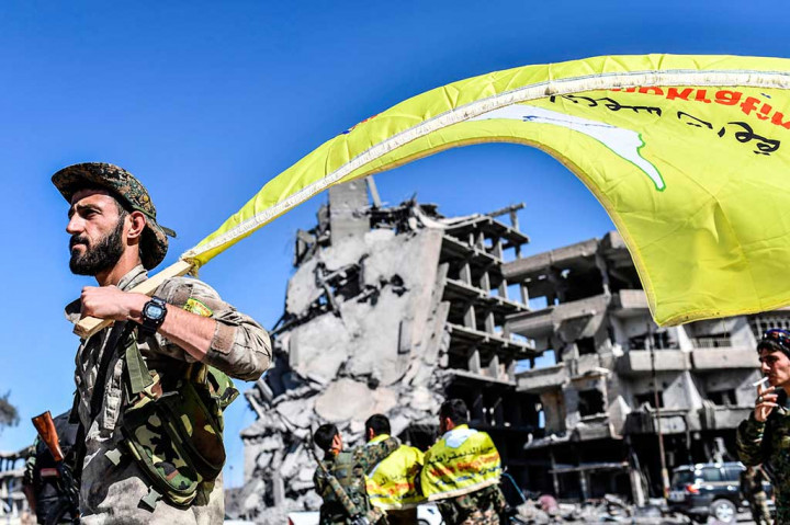 Pasukan Demokratik Suriah Rebut Kota Raqa dari IS