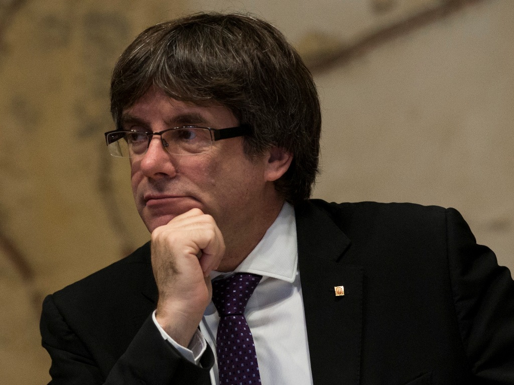 Presiden Regional Catalonia Carles Puigdemont. (Foto: AFP/Pau Barrena).