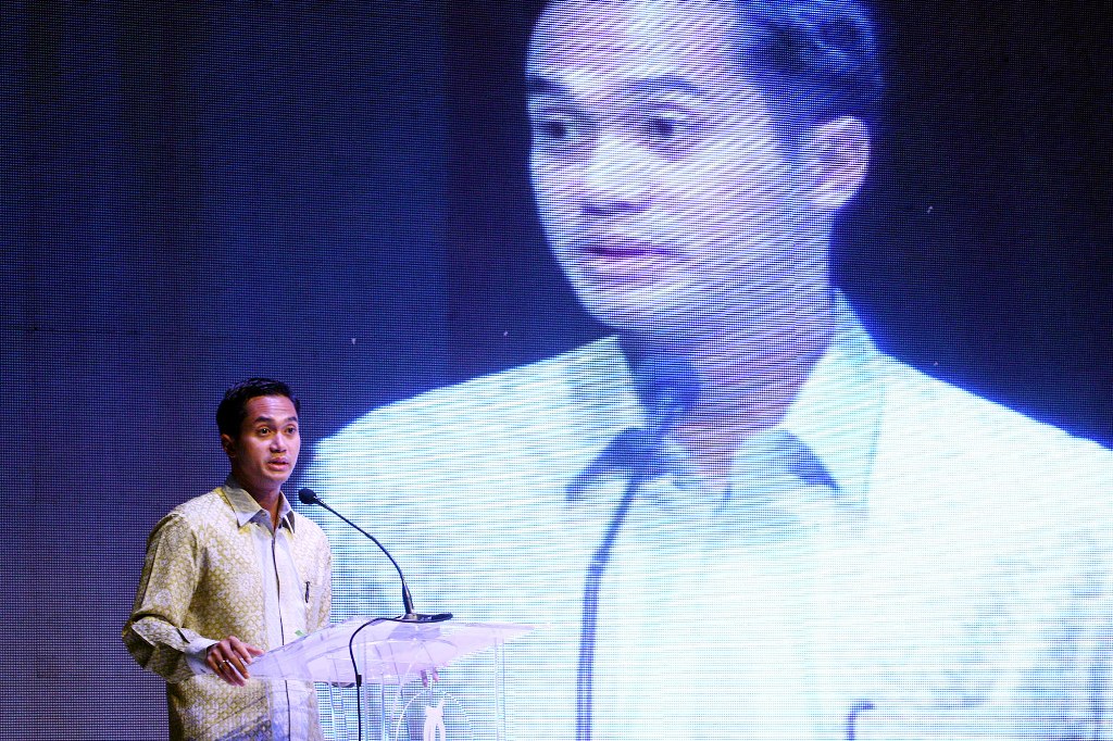 Presiden Direktur VIVA? Anindya N. Bakrie. (FOTO: MI/Panca Syurkani)