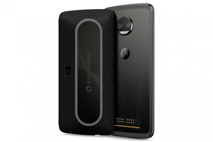 Moto Mod Speaker Alexa  Bersiap November