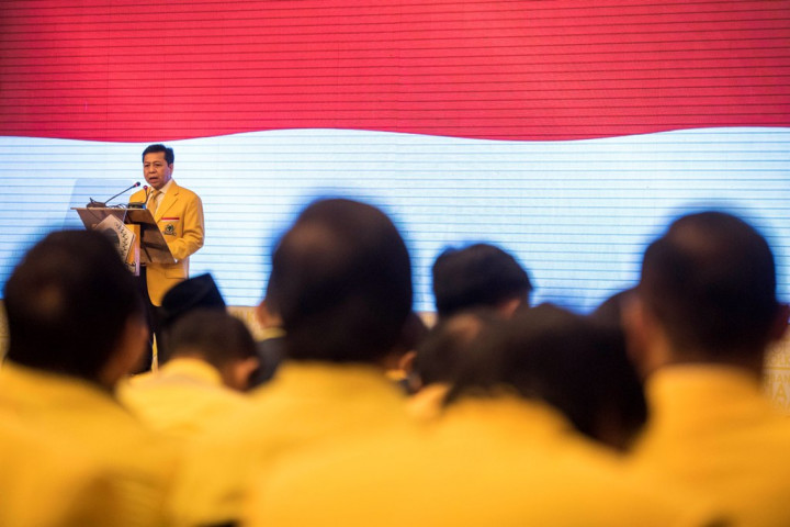 Novanto Instruksikan Fraksi Golkar Muluskan Perppu Ormas