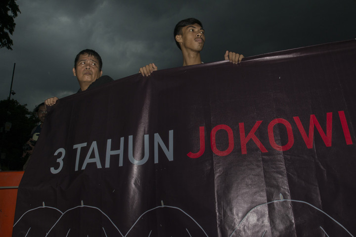 Aksi Kamisan Soroti Tiga Tahun Pemerintahan Jokowi-JK