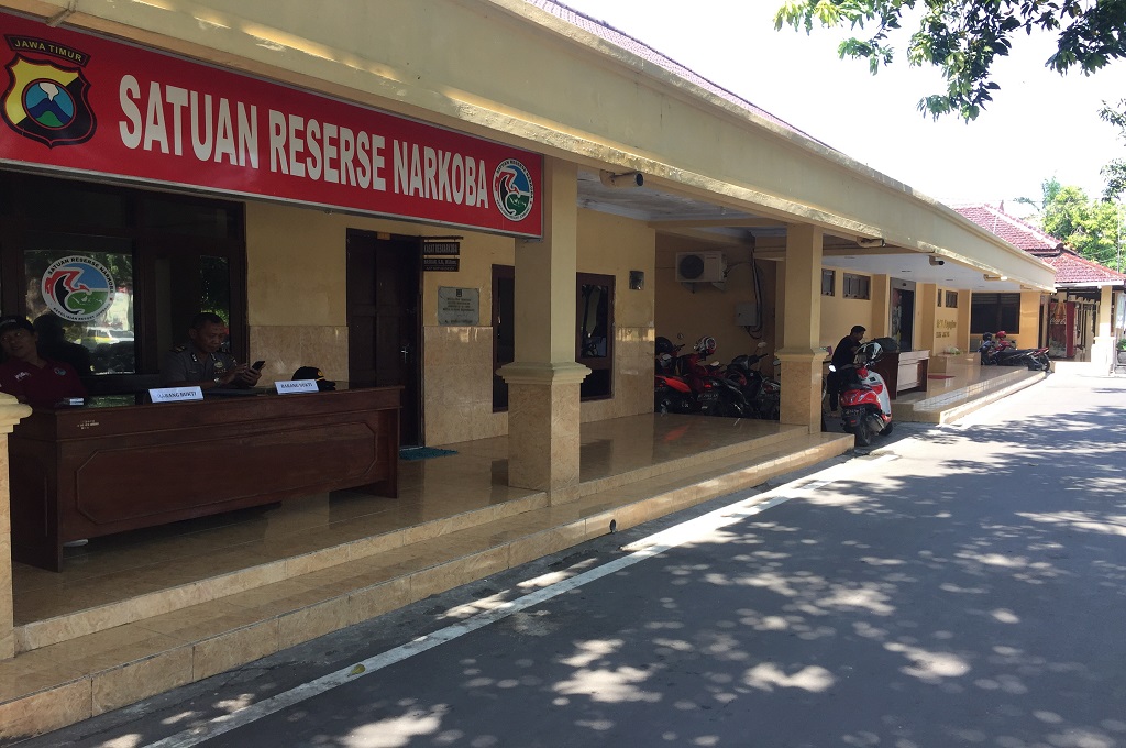 Kantor Satres Narkoba Polres Jombang, MTVN - Nurul Hidayat