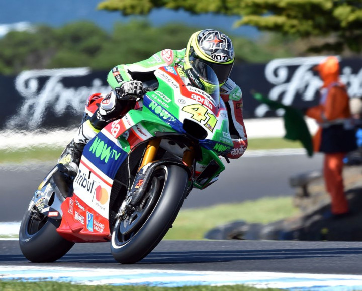 Kalahkan Marquez, <i>Rider</i> Aprilia Pimpin FP2