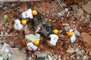 Bangunan Runtuh di India Selatan Tewaskan Delapan Orang