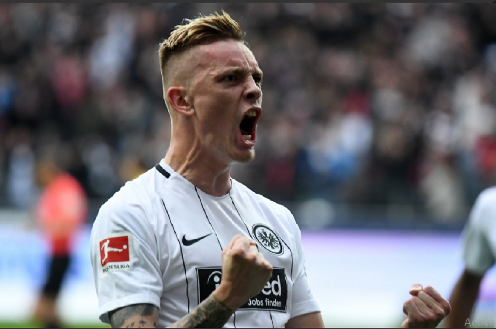 Marius Wolf jadi penyelamat Eintracht Frankfurt (Foto: ist)