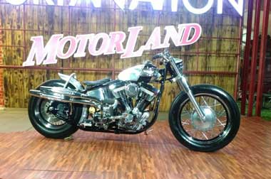 Nyoman Menangi <i>Custom Bike Contest</i> Suryanation Bali