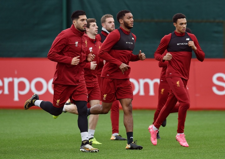 Para pemain Liverpool bersiap melawan Spurs (Foto: Liverpool)