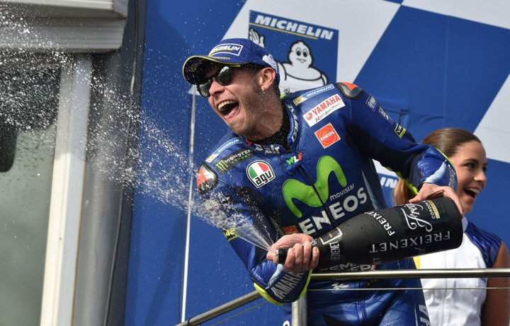 Rossi Tetap Semringah Meski Finis Kedua