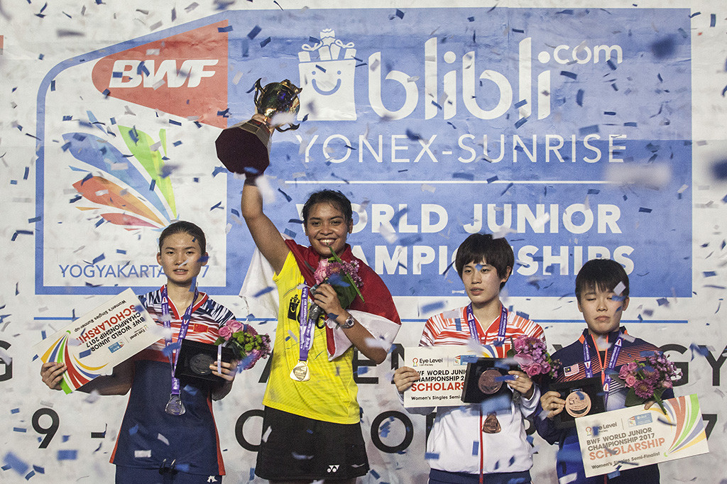 Indonesia Juara Umum BWF World Junior Championships 2017