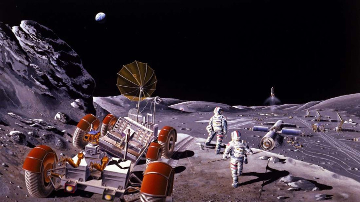 Ilmuwan Jepang Temukan Lokasi Ideal untuk Bangun Markas di Bulan