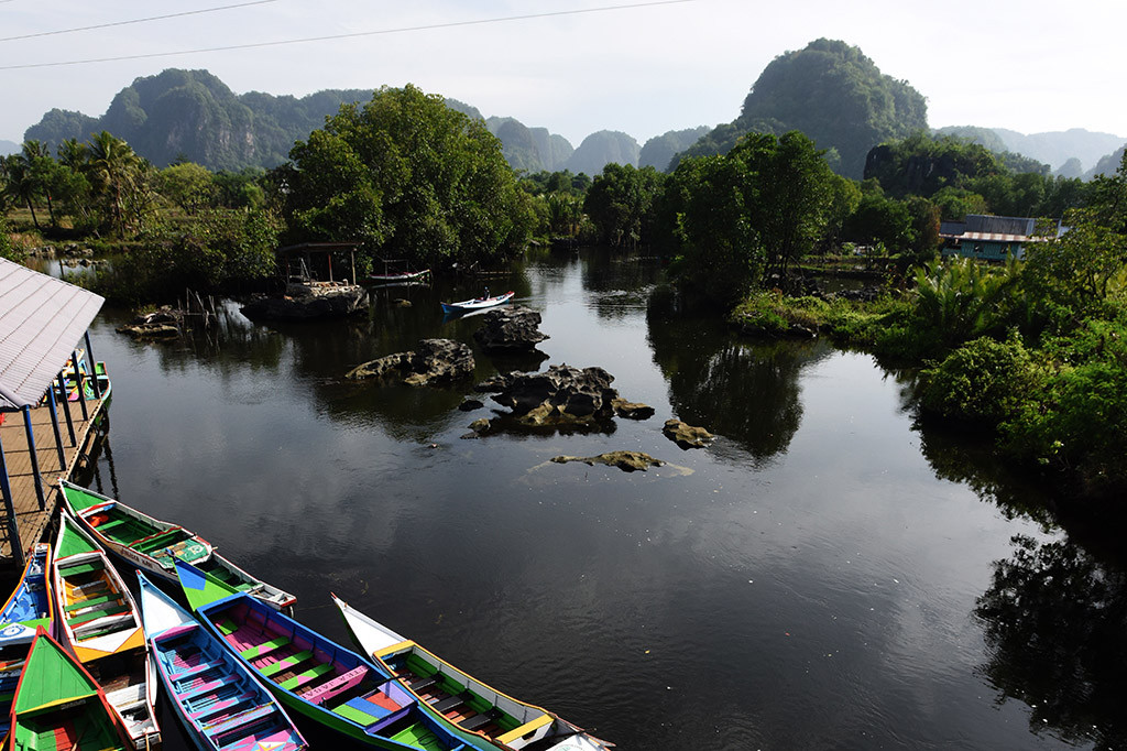 Keindahan Kampung Wisata Rammang-Rammang di Maros