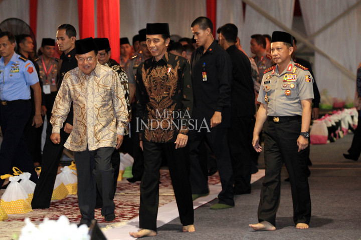 Jokowi Menghadiri Rembuk Nasional 2017 di JIExpo