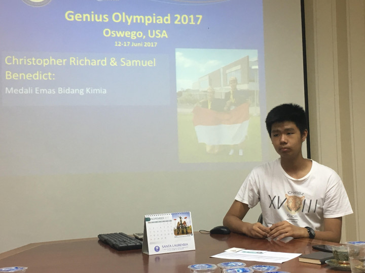 Siswa SMA Santa Laurensia Ciptakan Cat Anti Karat dari Sampah Rambut