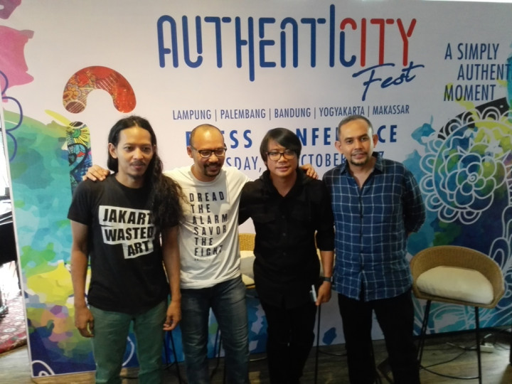 Authenticity Fest 2017, Meleburkan Musik dan Seni Kreatif di Lima Kota
