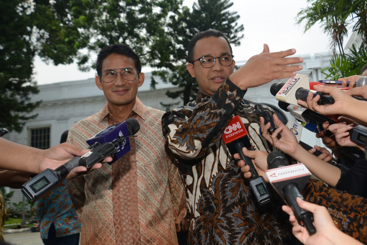 Anies-Sandi Bahas Enam Isu Besar dengan Jokowi