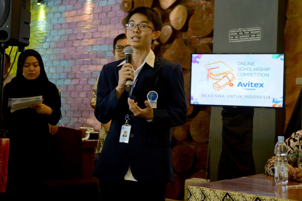 Salah satu penerima beasiswa OSC (Foto:Media Indonesia)