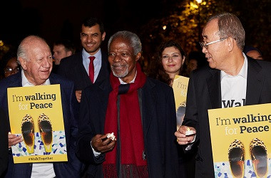 Empat Pemuda RI Kampanyekan Perdamaian bersama 