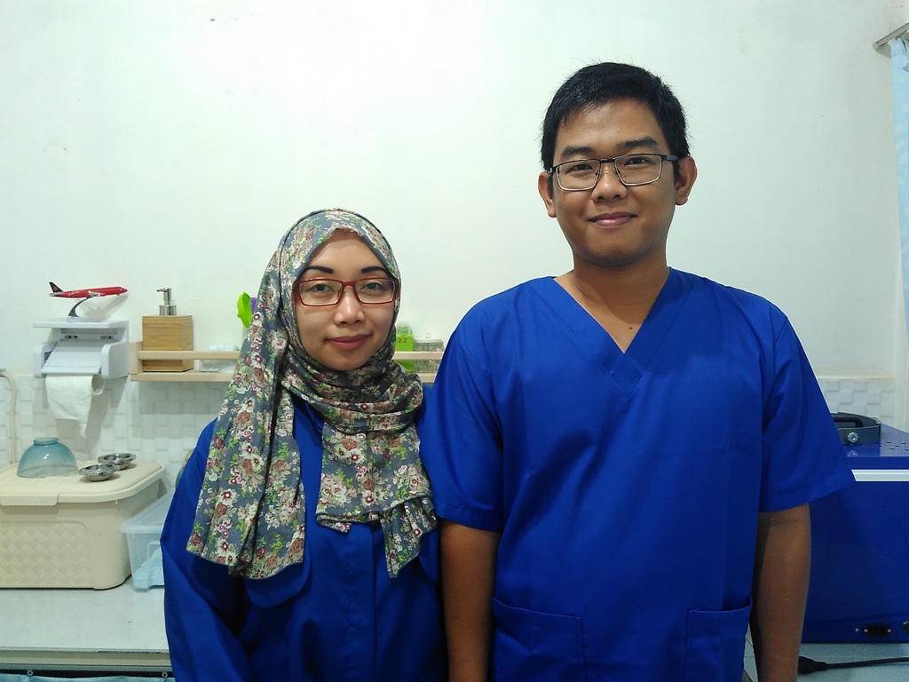 Desy Pujiarsi dan Rizwan Ilyasin (Foto: Sri Yanti Nainggolan)