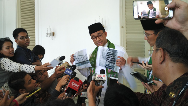 Anies Sebut Pusat tak Menganggap Reklamasi Hal Luar Biasa