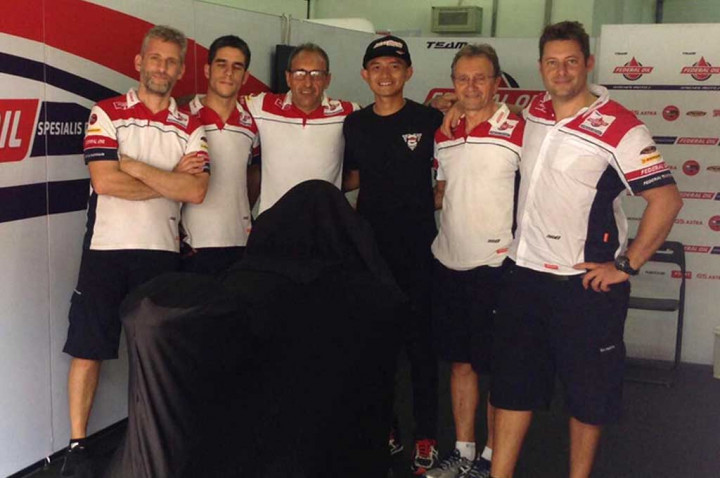 Dimas Ekky Siap Berikan yang Terbaik di Moto2 Sepang