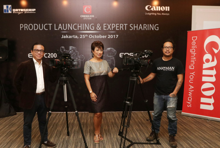 Canon Rilis Dua Kamera Sinema di Indonesia