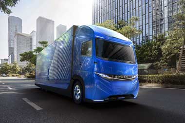 MItsubishi E-FUSO Vision One Bakal Rival Tesla