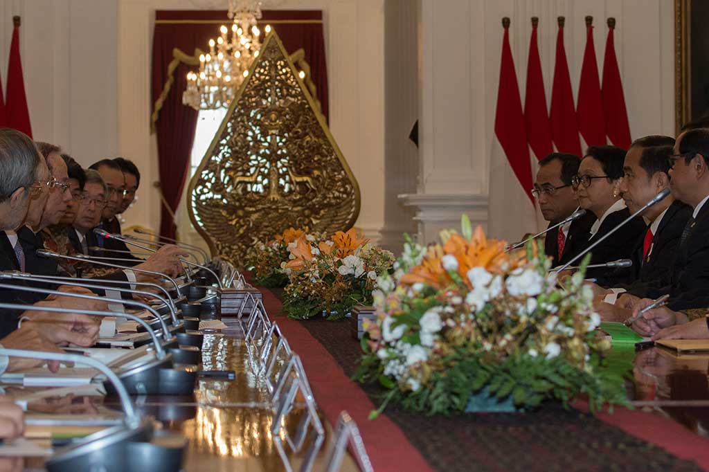 Terima Mantan PM, Jokowi Apresiasi Pemilu Jepang
