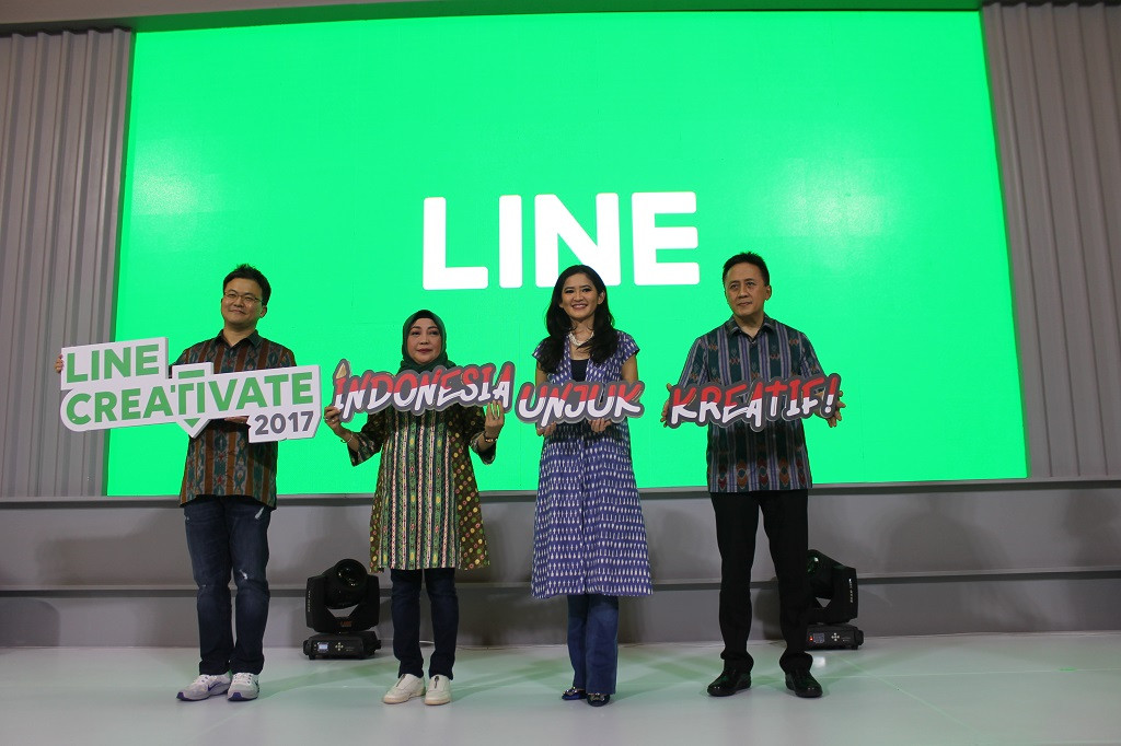 Acara LINE Creativate di Kota Kasablanka. (MTVN)