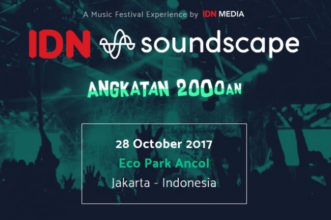 Soundscape, Pesta Nostalgia Angkatan 2000-an Digelar Hari Ini