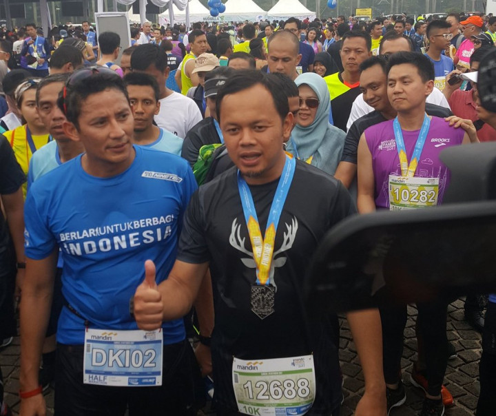 Sandi Harap Tahun Depan <i>Charity Run</i> Tembus 20 Ribu Peserta