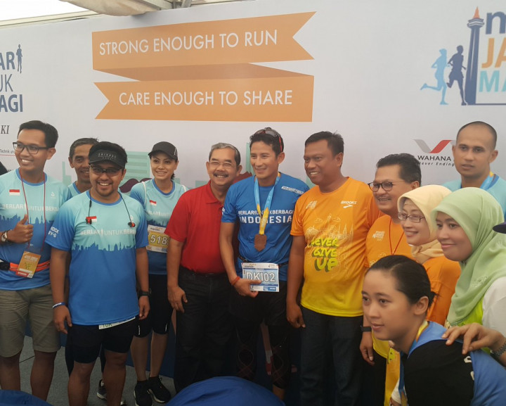 Sandi Usul Gabungkan Lari dengan Turisme Jakarta