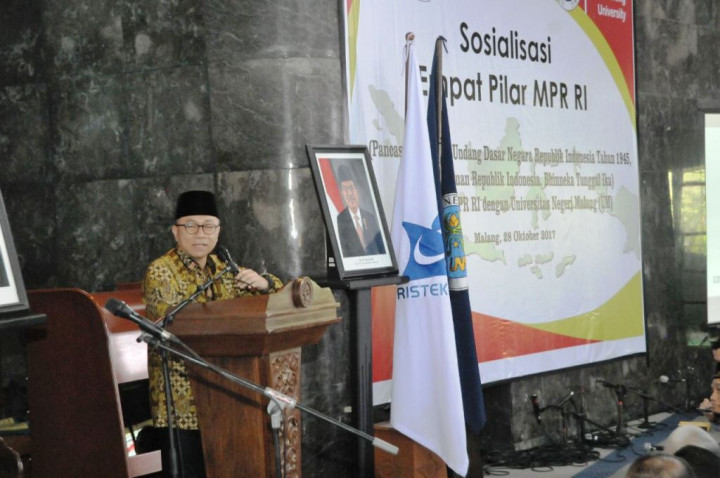 Ketua MPR Imbau Alumni Menwa  menjadi Agen Perubahan