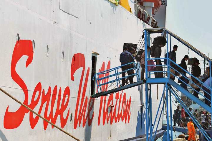 Butuh Waktu 17 Jam untuk Sampai ke Pelabuhan Kumai