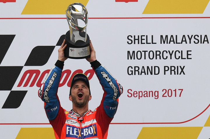 Menangi GP Malaysia, Dovizioso Jaga Peluang Jadi Juara Dunia